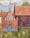Rügen, kerk 40 x 50 (kunstroute2021_12)