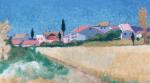 Provence, dorpsgezicht, 75 x 45 (kunstroute2023_05)