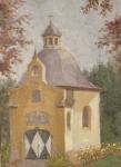 Gruftkapelle Salm-Salm, Anholt, 40/50, olie, verkocht (painting_0023-1)