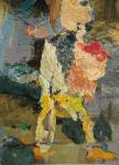 Abstract, gemengde techniek, briefkaart formaat (painting_0055)