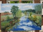 Bocholter Aa, olie, 70/100, verkocht (painting_0121)