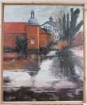 Haus Pröbsting, Borken (D), olie, 50/65 cm (painting_0483)
