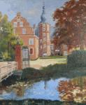 Kasteel Rhede (D), olie, 50/60 cm (painting_0484)