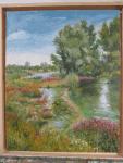 Uiterwaard Ijssel bij Vaassen, verkocht (painting_0503)