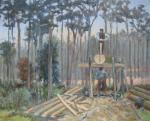 Houtzagers 19e eeuw (painting_079)
